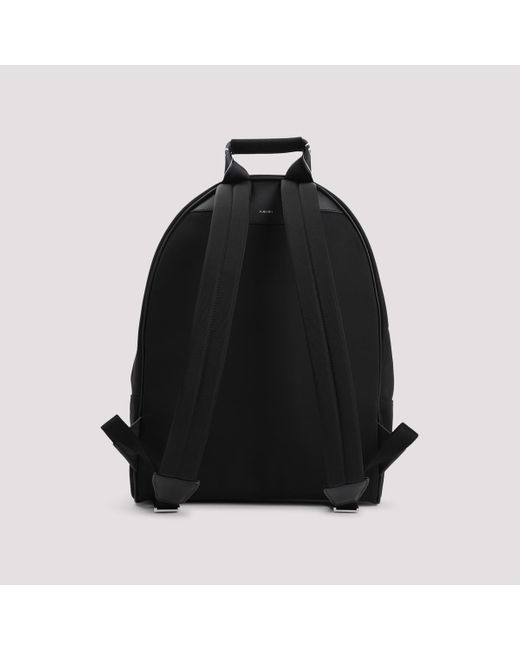 Amiri Black Staggered Mini Backpack for men