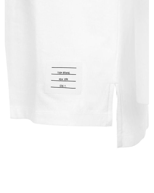 Thom Browne White T-Shirt for men