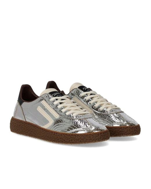 PURAAI Brown 6.01 Xs Cracked Sneaker