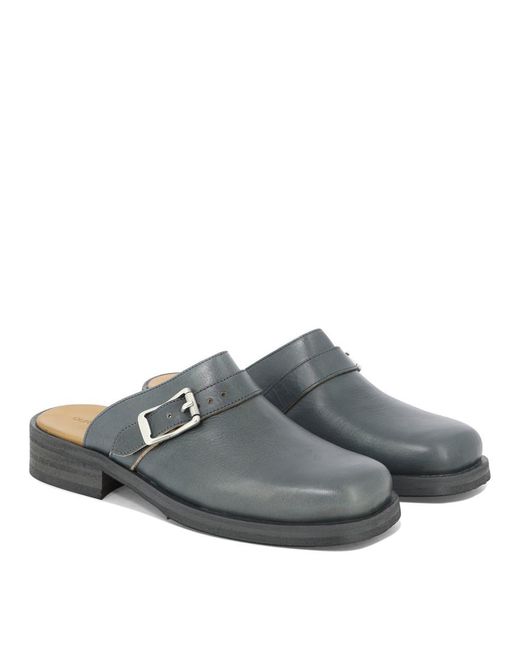 Our Legacy Gray "Camion" Mules for men