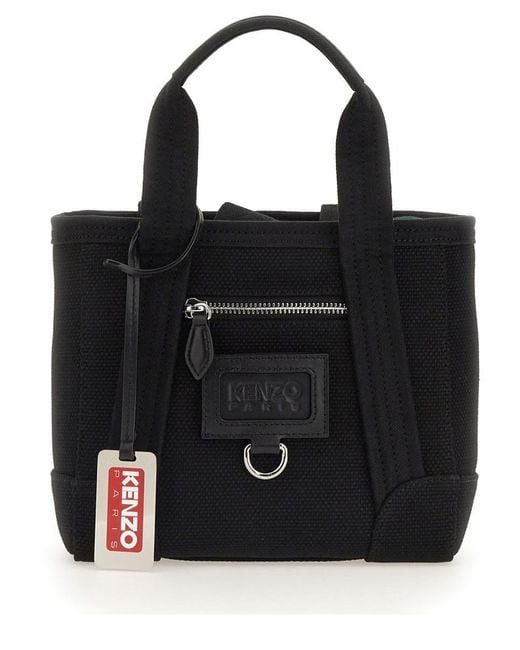 KENZO Black Mini Tote Bag