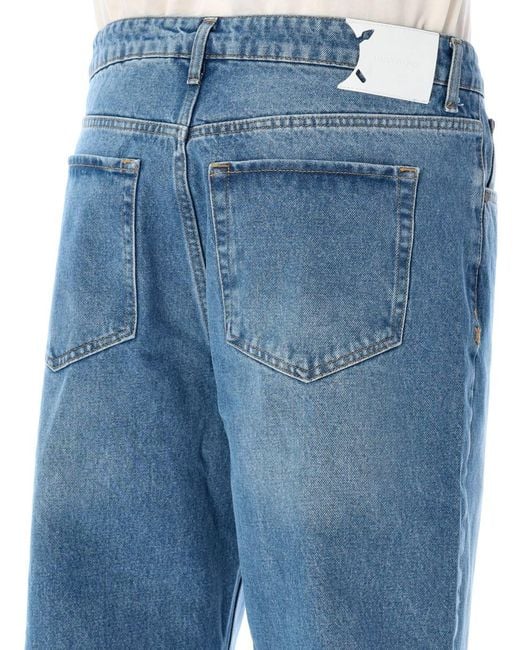 Daily Paper Blue Asola Amba Jeans for men