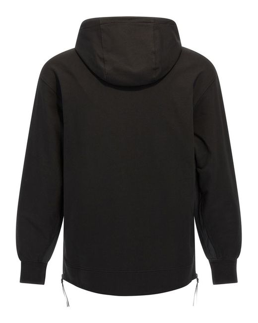 C P Company Black 'The Metropolis Series' Hoodie for men