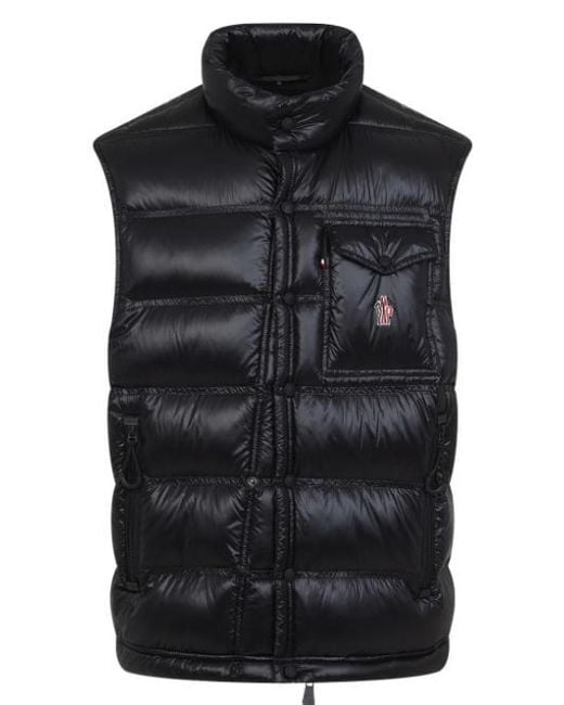 Moncler Black Nantu Vest for men