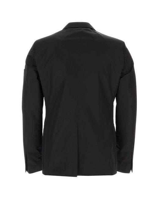 Givenchy Black Tech Fabric Blazer for men