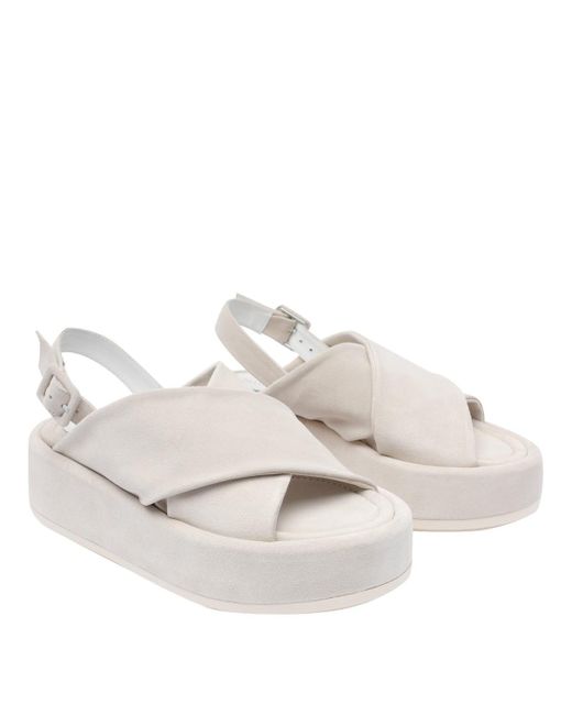 Paloma Barceló White Sandals