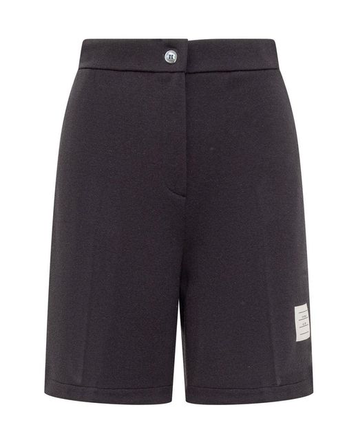 Thom Browne Blue Wool Shorts