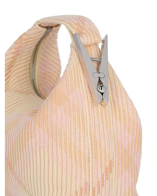 Burberry White Peg Mini Bag