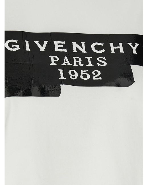 Givenchy White Tape' T-Shirt