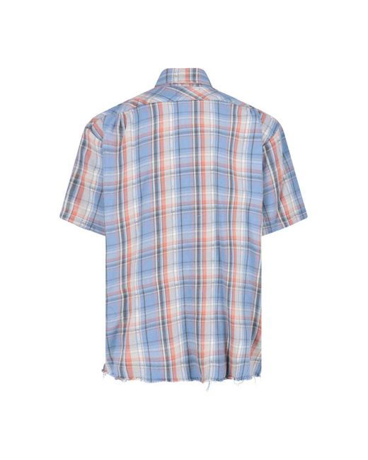 Greg Lauren Blue Shirts for men
