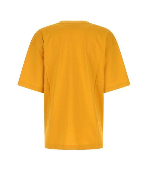Marni Yellow Mustard Cotton Oversize T-shirt
