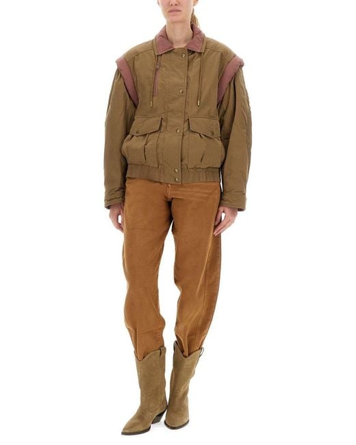 Isabel Marant Brown Desha" Jacket