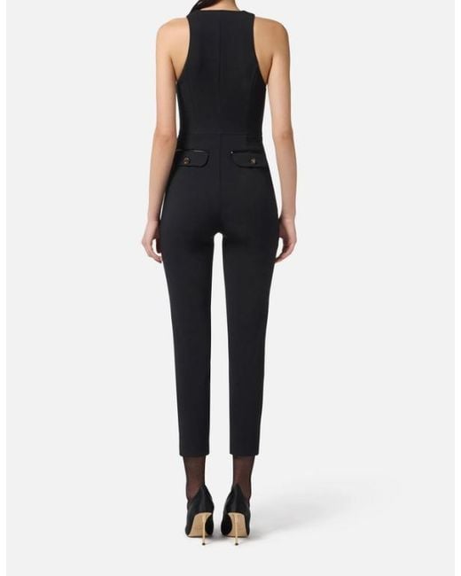 Elisabetta Franchi Blue Trousers