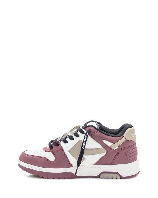 Off-White c/o Virgil Abloh Men's White Sneakers Low Vulcanized