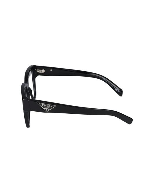 Prada Black Eyeglasses for men
