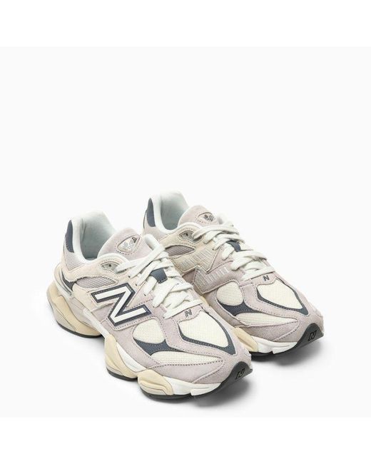 New Balance White Low 9060 Light/ Sneakers for men