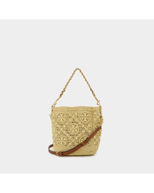 Tory Burch Metallic T-Monogram Shoulder Bag