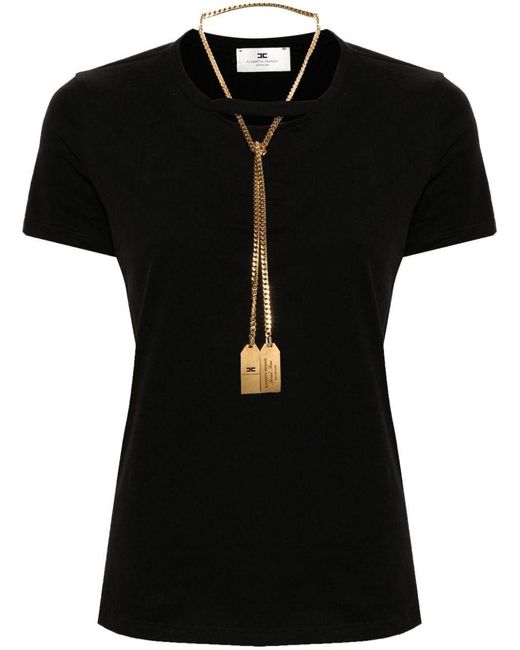 Elisabetta Franchi Black Topwear