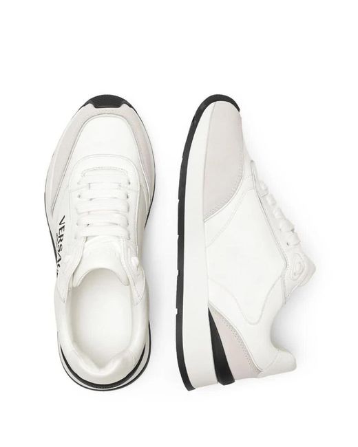 Versace White Sneakers Shoes