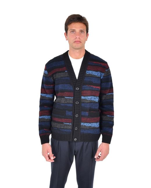 Missoni Blue Cardigan for men