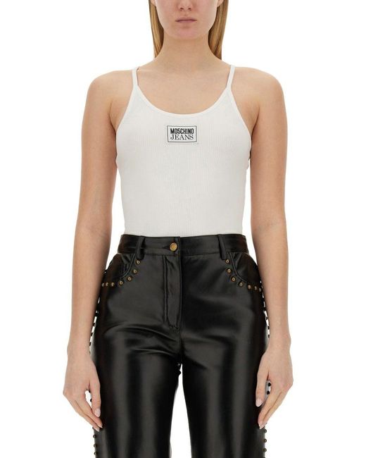 Moschino Jeans Top White