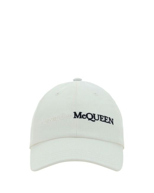 Alexander McQueen White Hats E Hairbands for men