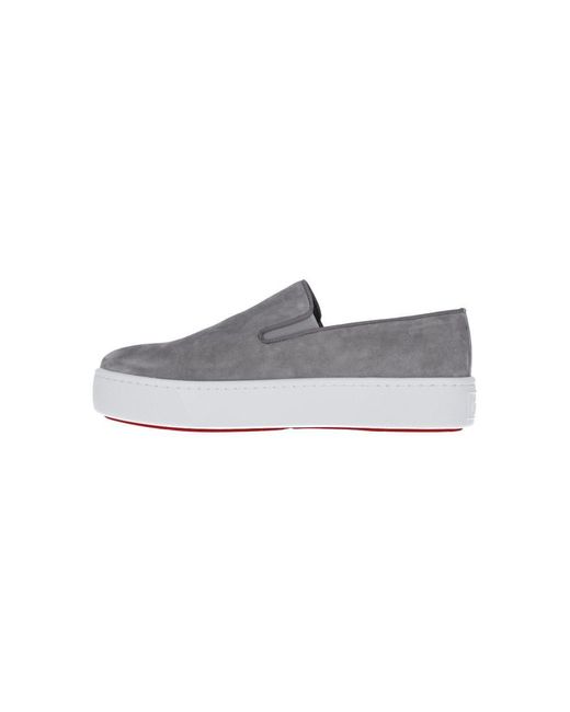 Christian Louboutin Gray Sneakers for men