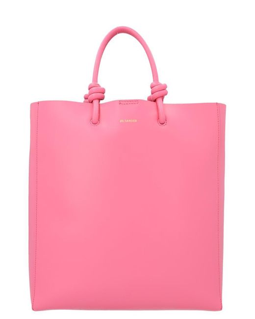 Jil Sander 'giro' Shopping Bag in Pink | Lyst