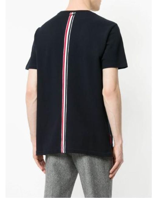 Thom Browne Black T-Shirts And Polos for men