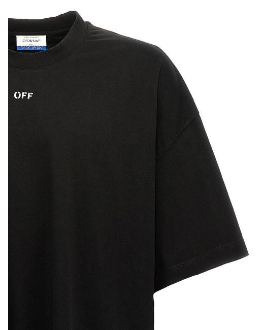 Off-White c/o Virgil Abloh Black Off- 'Off Stamp' T-Shirt for men