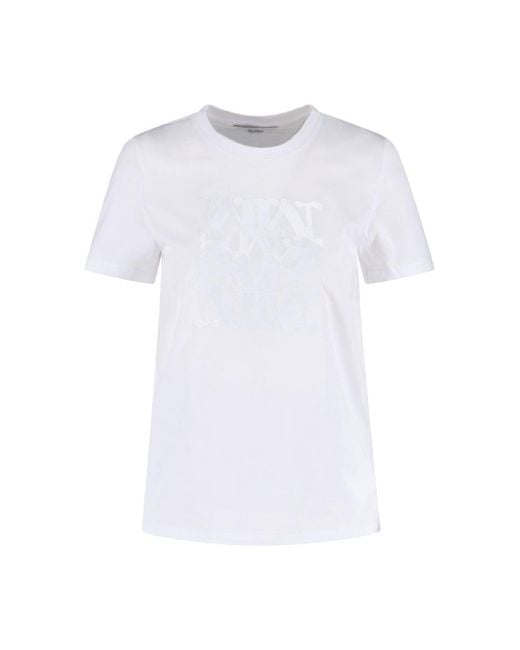 Max Mara White Logo T-Shirt