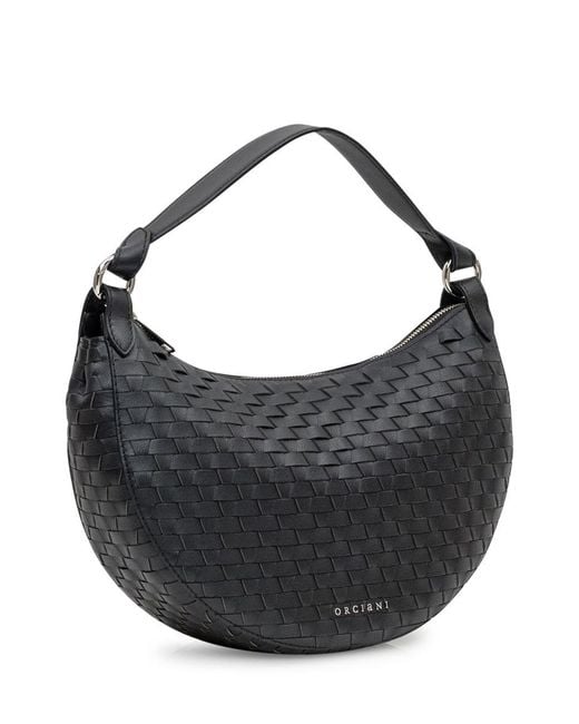 Orciani Blue Dumpling Bag