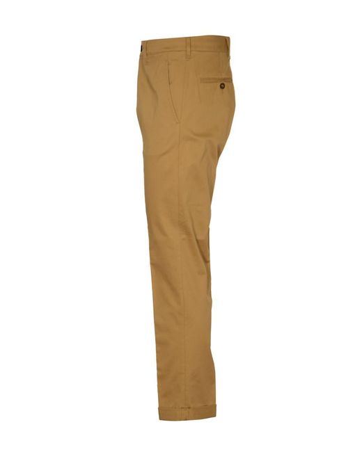 Golden Goose Deluxe Brand Natural Trousers Beige for men
