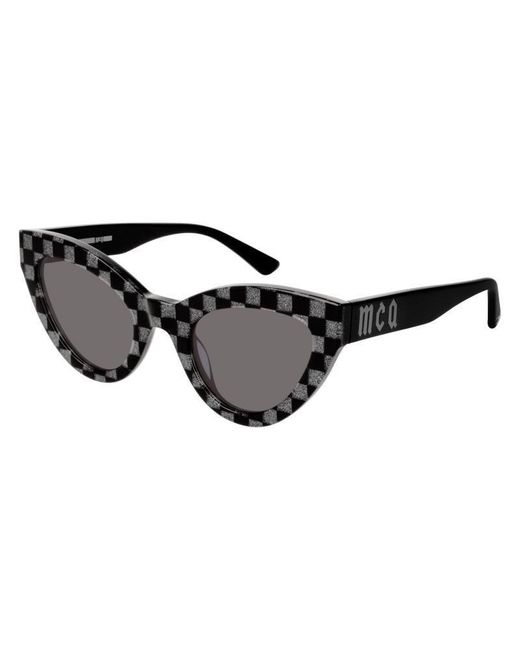 McQ Alexander McQueen Black Sunglasses