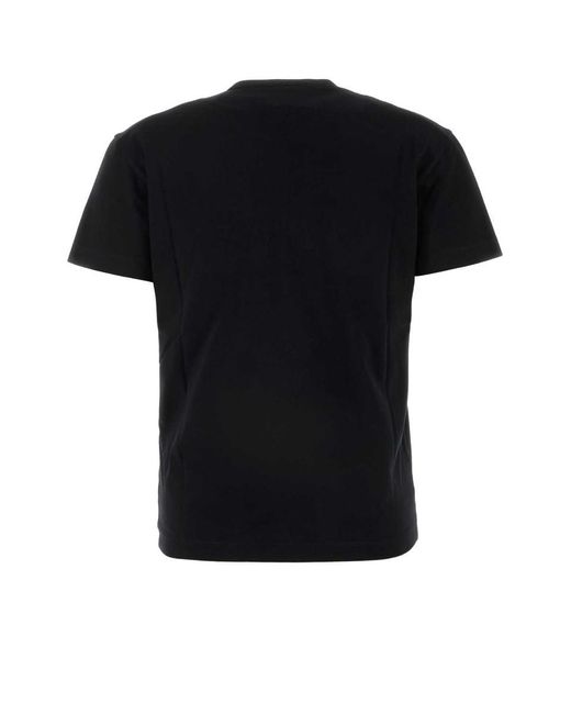 DSquared² Black Dsquared Cotton T-Shirt