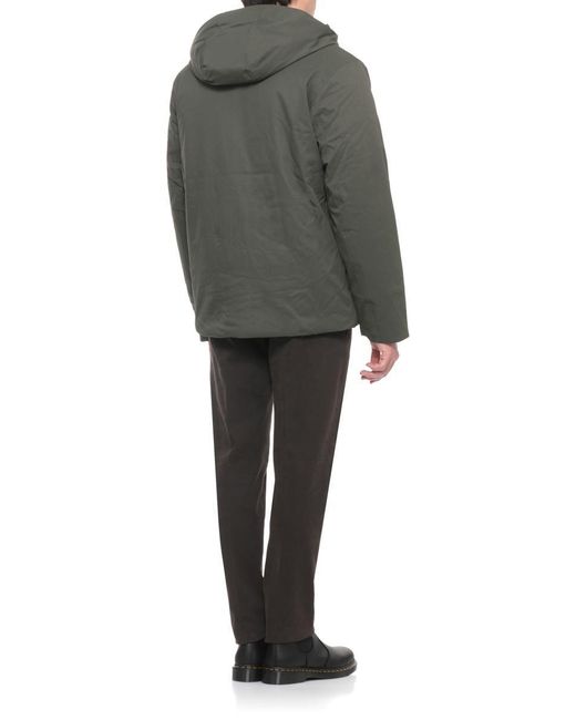 K-Way Green Coats for men