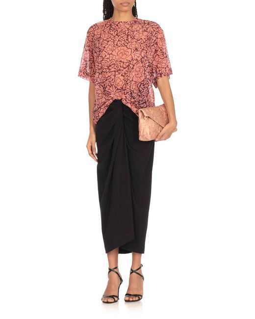Dries Van Noten Red T-Shirts And Polos