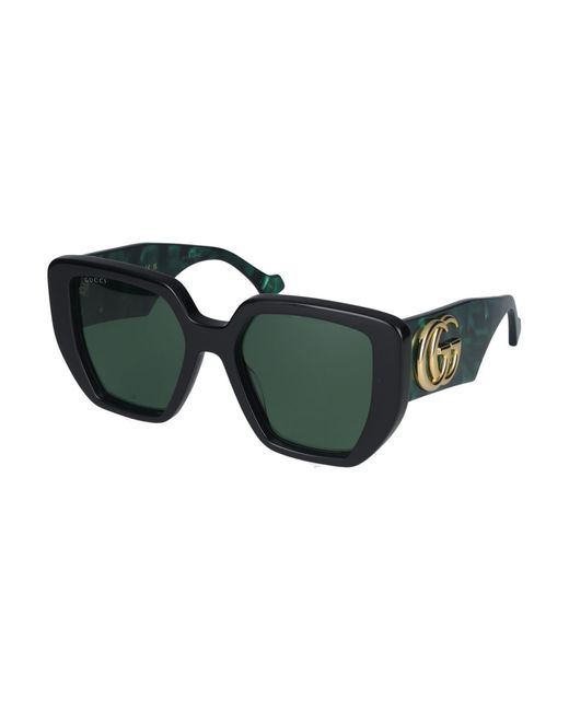 Gucci Sunglasses in Green | Lyst