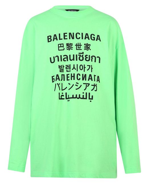 balenciaga long sleeve shirt