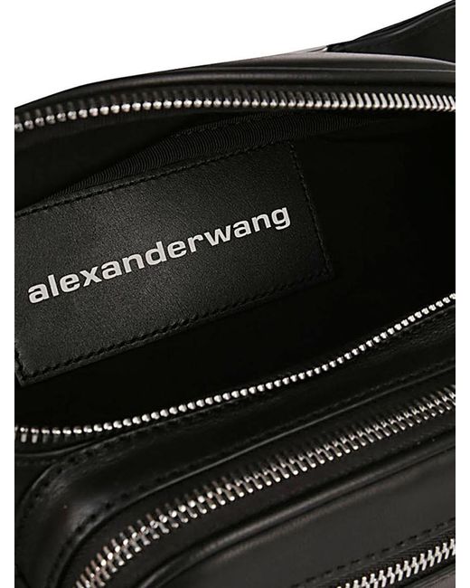 Alexander Wang Black Leather Attica Belt Bag