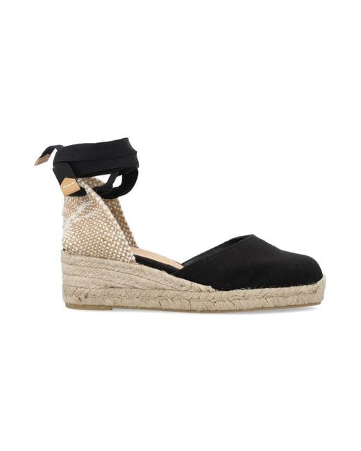 Castaner Black Carina 3 Canvas Espadrilles