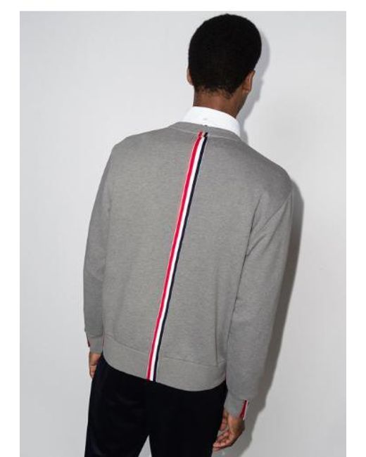 Thom Browne Gray Sweaters for men