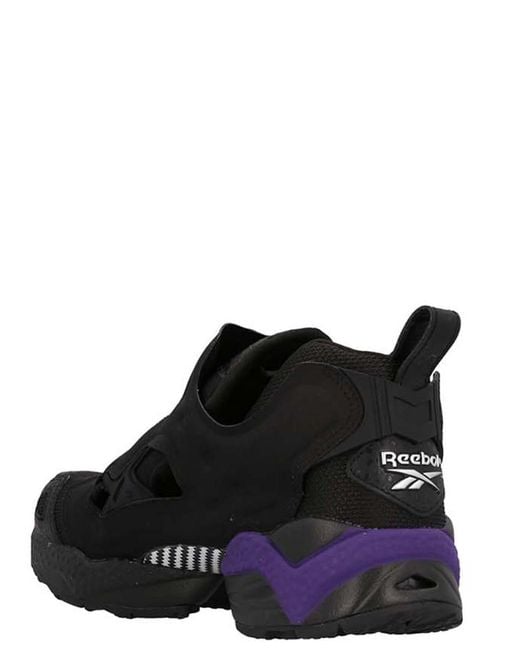 Reebok Black Instapump Fury 95 Sneakers for men