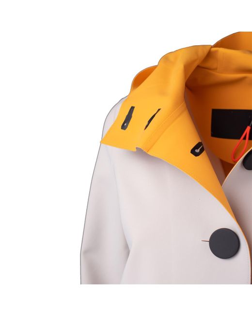 Rrd Gray Short Jacket Technical Fabric Sand Inside