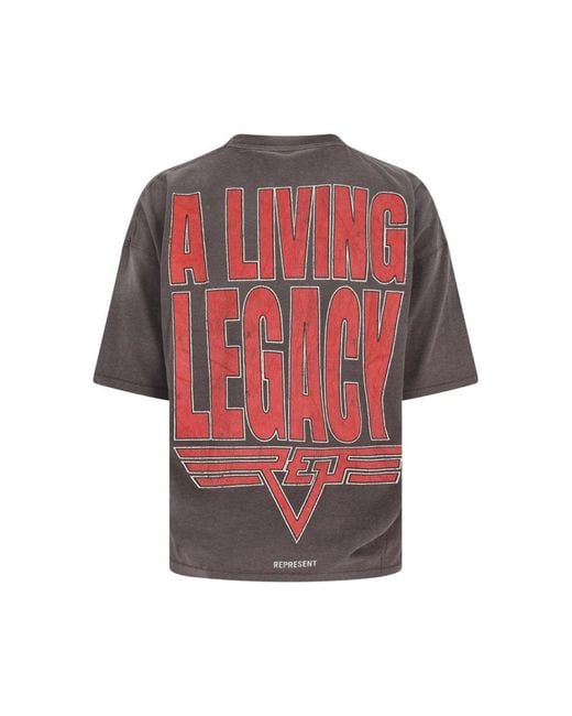 Represent Red T-Shirts And Polos for men