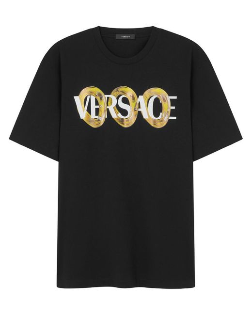 Versace Black T-Shirts And Polos for men