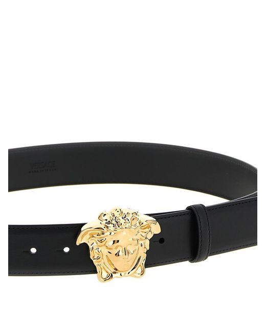 Versace White 'Medusa' Belt for men