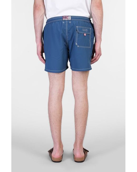Mc2 Saint Barth Blue Patmos Beachwear for men