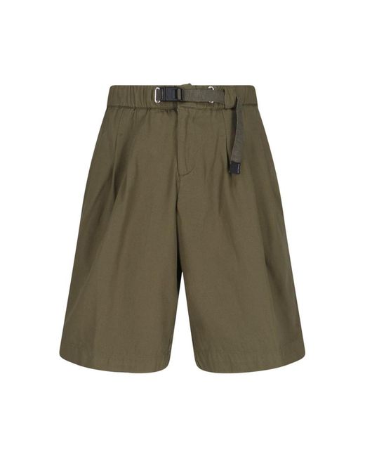 White Sand Green Trousers for men