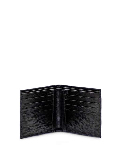 Ferragamo Black Gancini Wallet for men